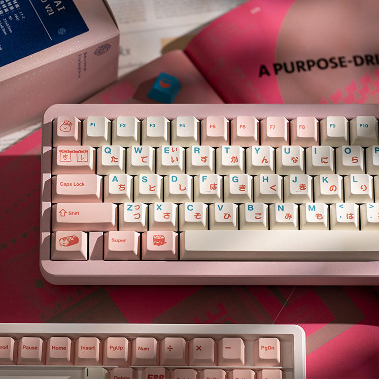 FBB Sushi Keycap Set, Cherry Profile, Dye Sub PBT