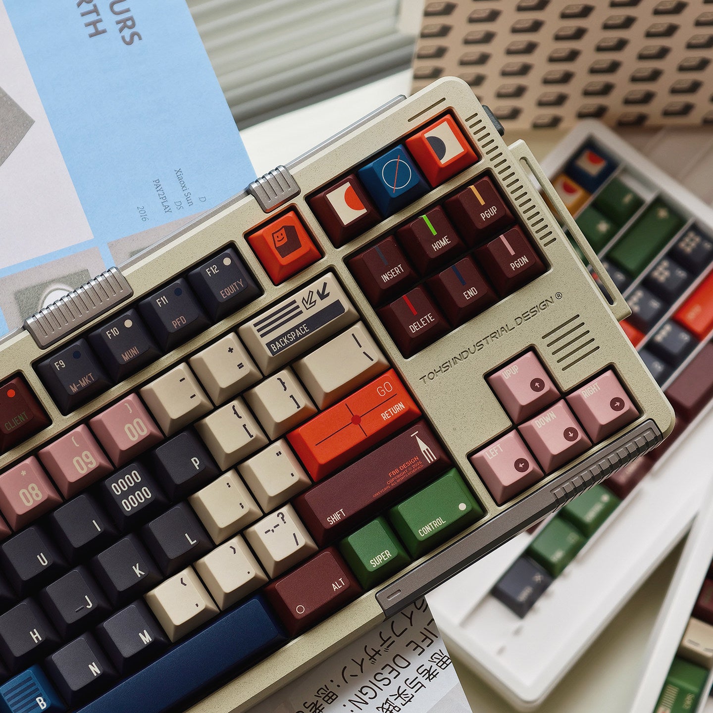 FBB Unorthodox Keycap Set, Cherry Profile, Dye Sub PBT
