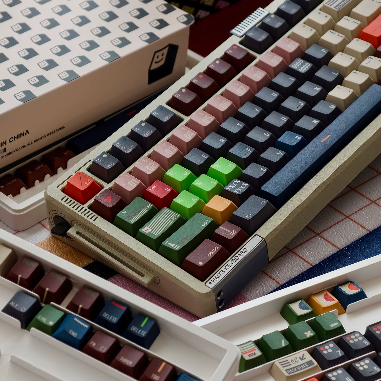 FBB Unorthodox Keycap Set, Cherry Profile, Dye Sub PBT