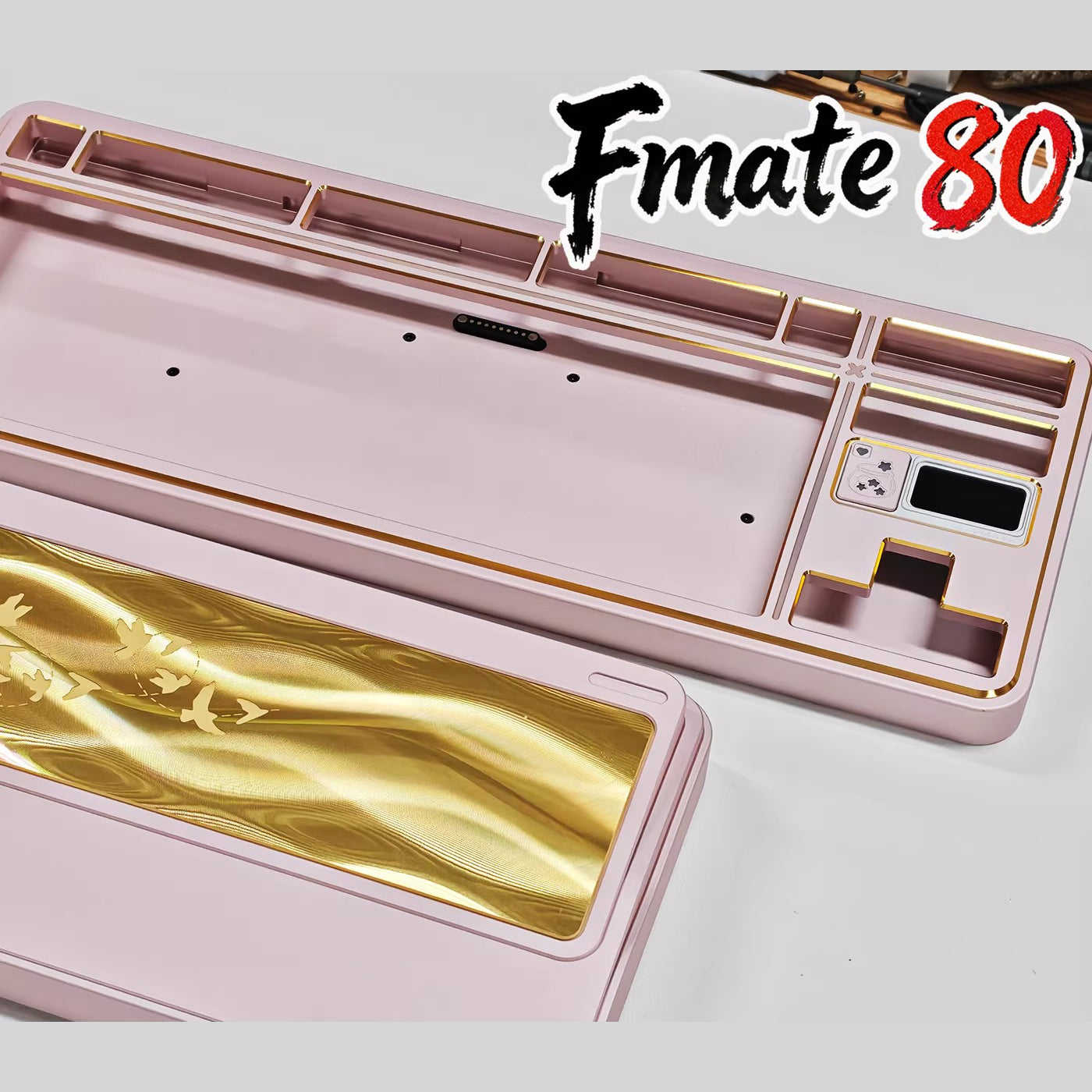 Fmate80 TKL Mechanical Keyboard Barebone with Screen