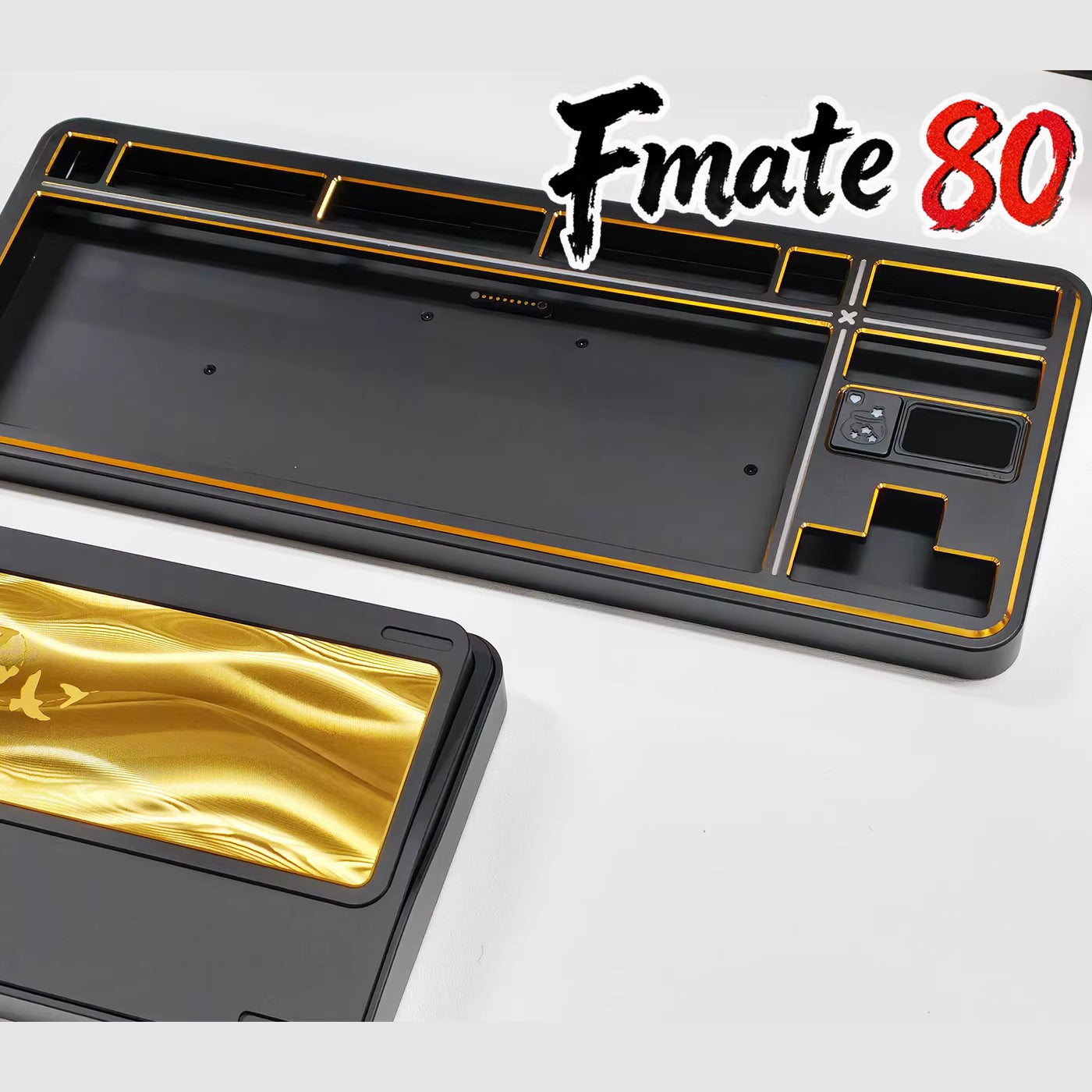 Fmate80 TKL Mechanical Keyboard Barebone with Screen