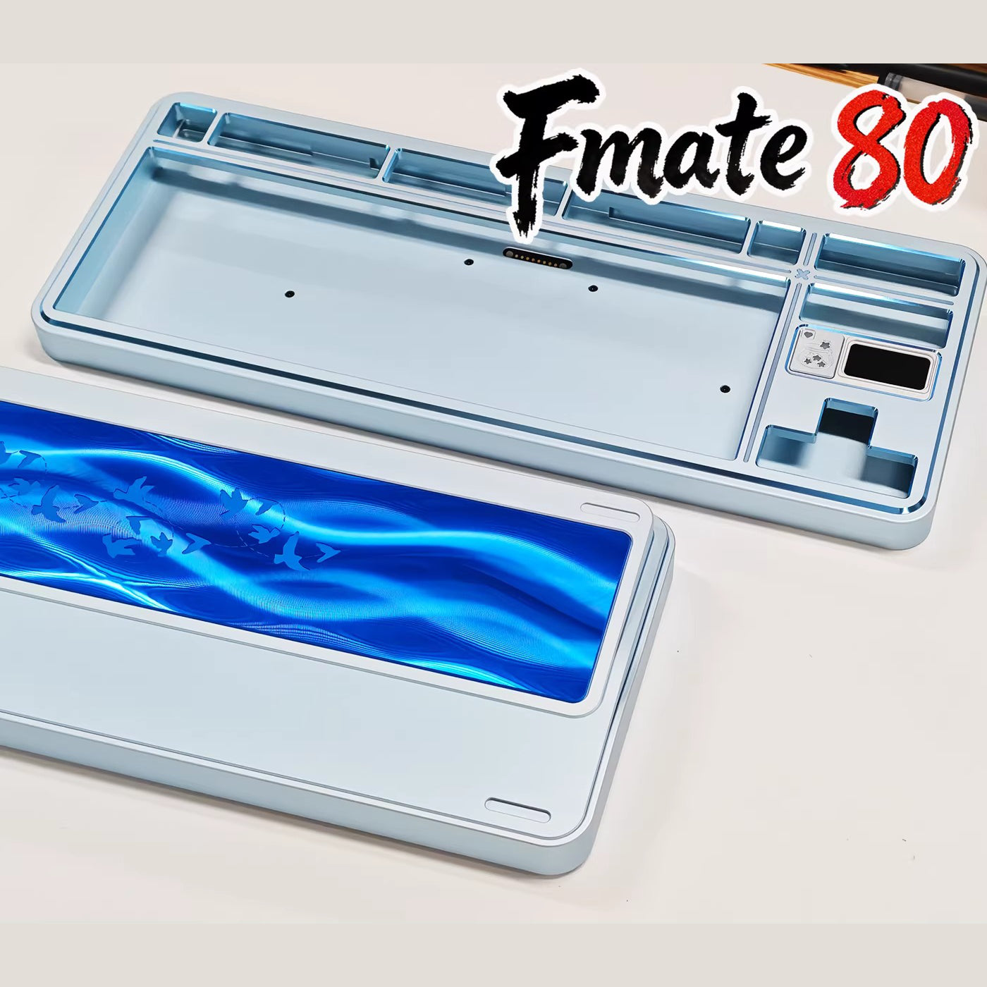 Fmate80 TKL Mechanical Keyboard Barebone with Screen