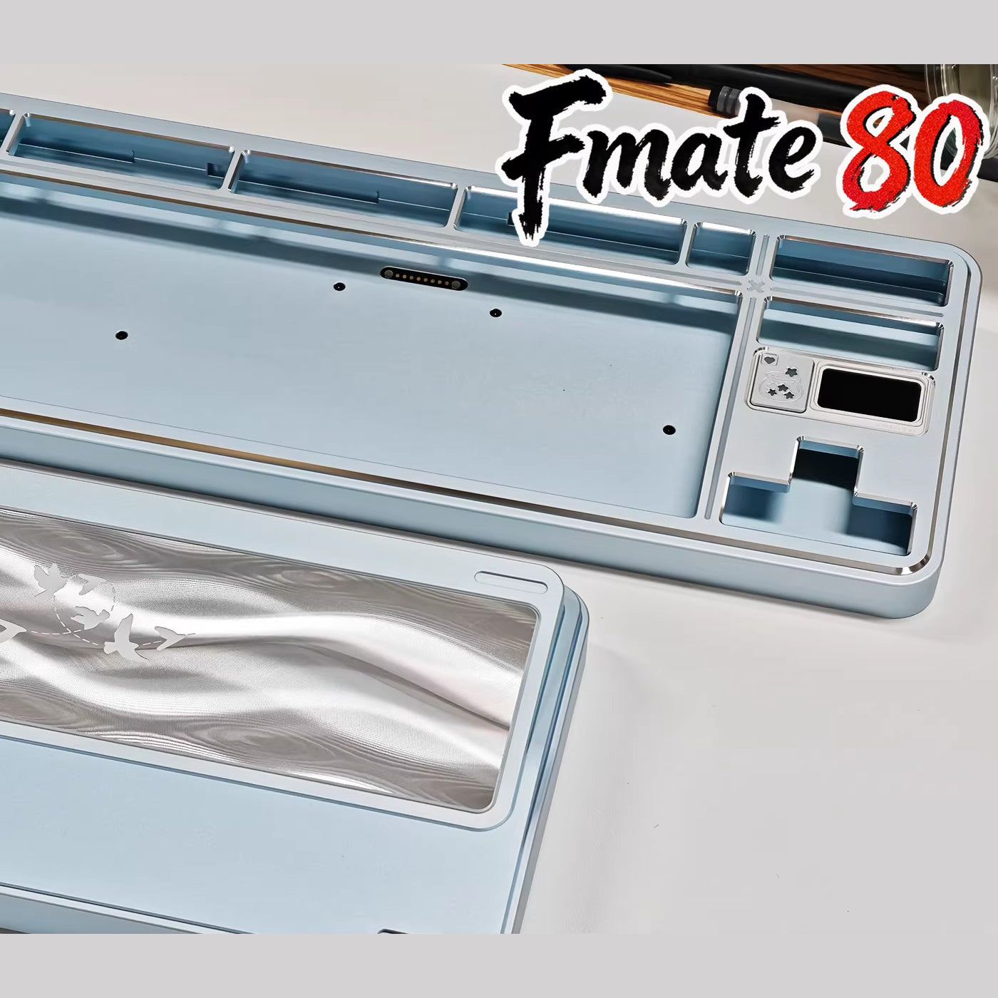 Fmate80 TKL Mechanical Keyboard Barebone with Screen