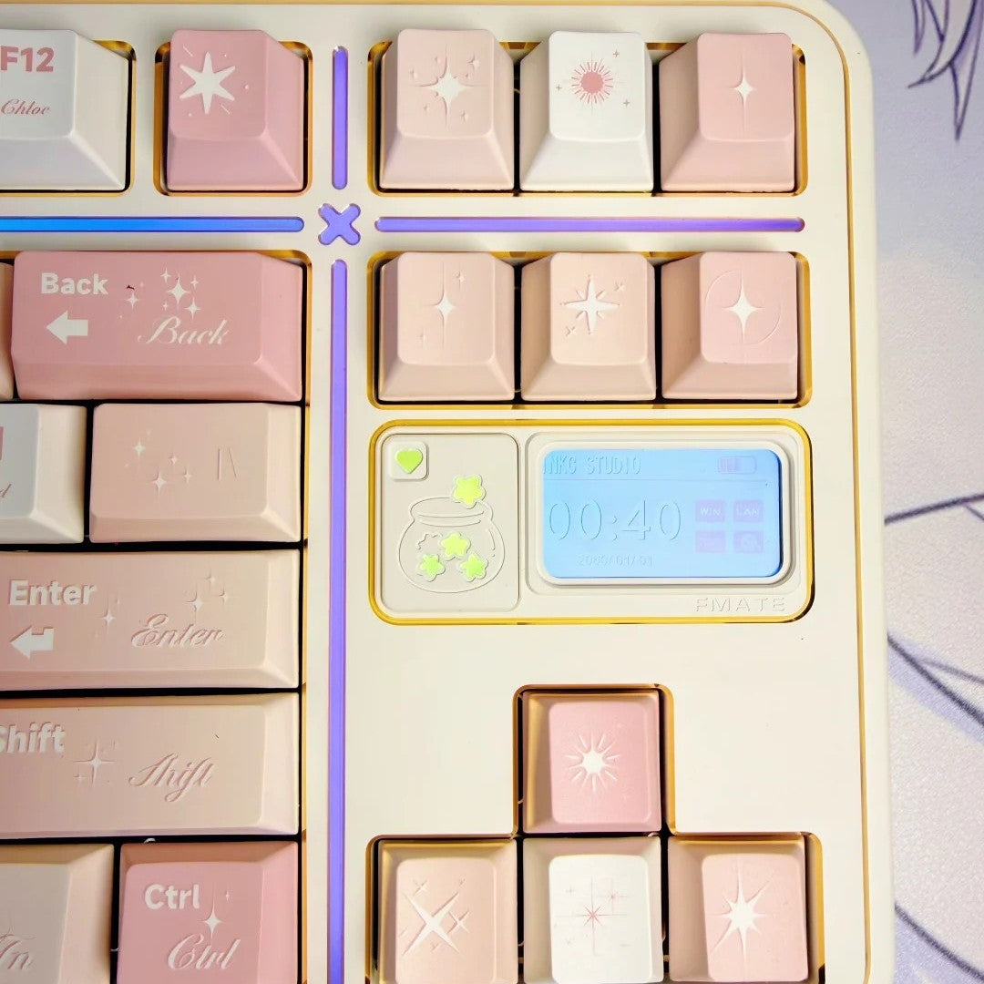 Fmate80 TKL Mechanical Keyboard Barebone with Screen