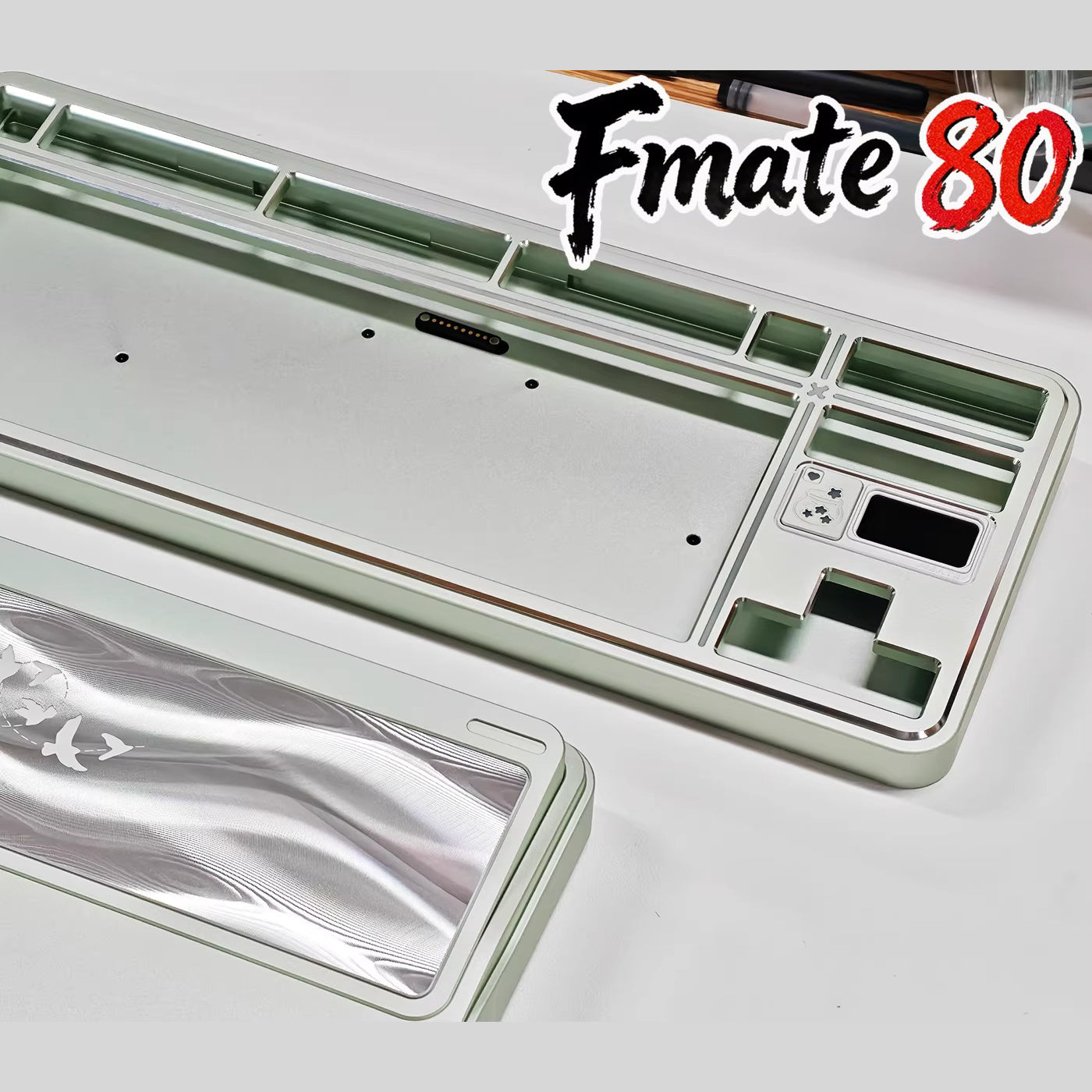 Fmate80 TKL Mechanical Keyboard Barebone with Screen