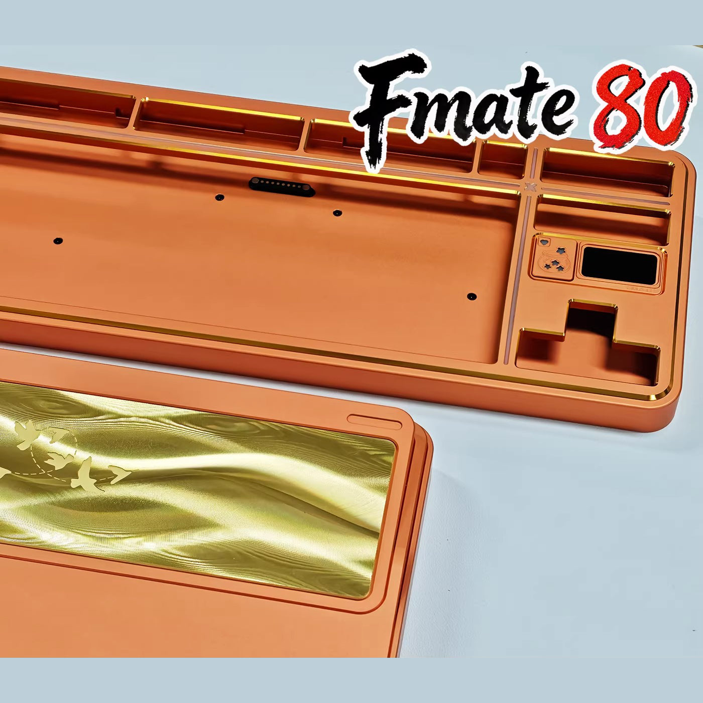 Fmate80 TKL Mechanical Keyboard Barebone with Screen