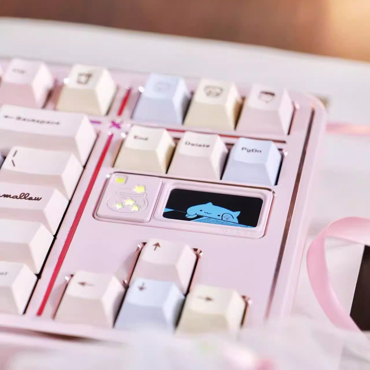 Fmate80 TKL Mechanical Keyboard Barebone with Screen