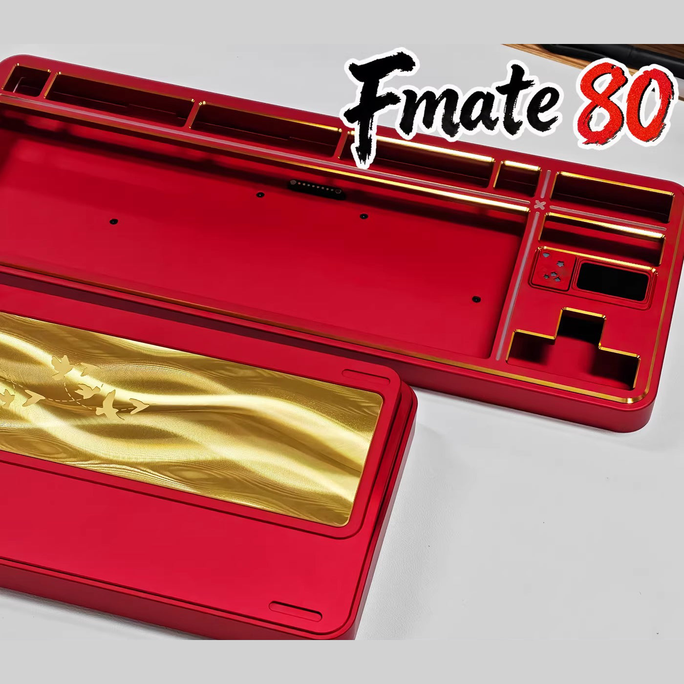 Fmate80 TKL Mechanical Keyboard Barebone with Screen