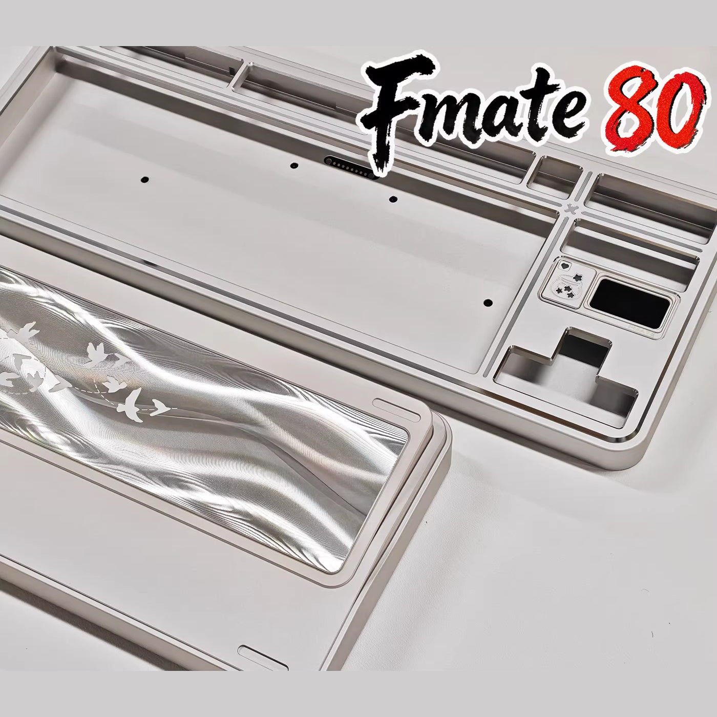 Fmate80 TKL Mechanical Keyboard Barebone with Screen