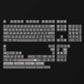 Fog Crystal Keycap Set, Cherry Profile, Dye Sub PBT Cute Key Cap
