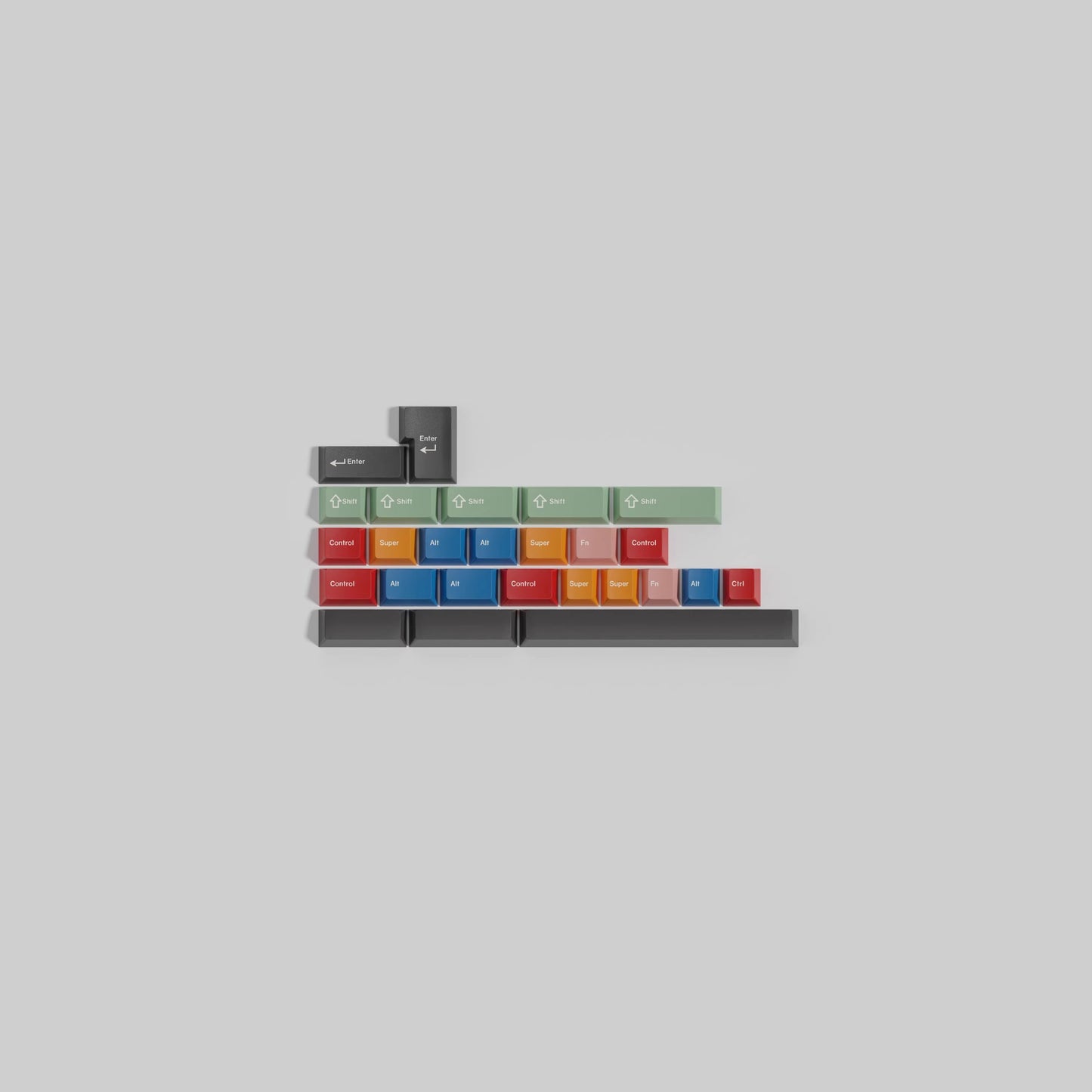 GMK Foundation Keycap Set, Cherry Profile, Dye Sub PBT Key Cap