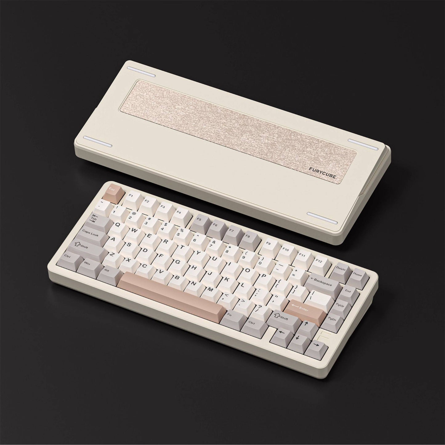 Furycube F75 Pro Aluminum Wireless Mechanical Keyboard