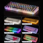 Onikuma G30 75% Frosted Clear Mechanical Keyboard