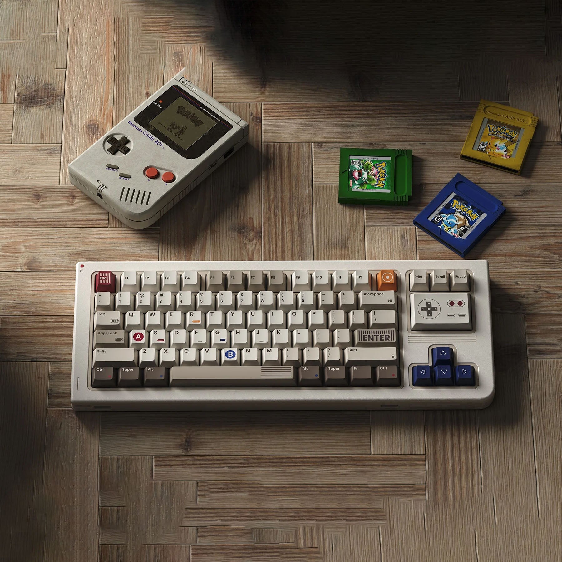 80Retros GAME 1989 Mechanical Keyboard - Thumbnail 5