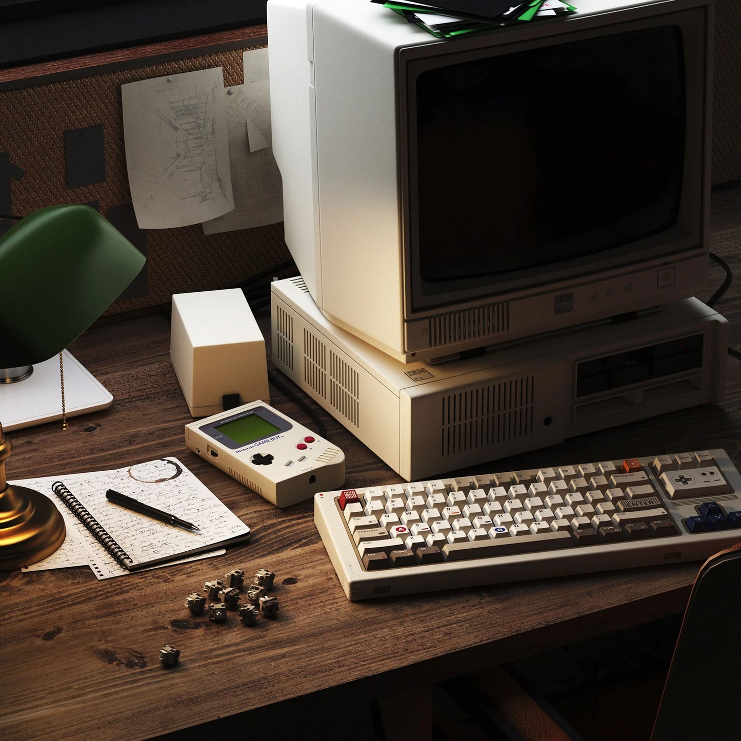 80Retros GAME 1989 Mechanical Keyboard