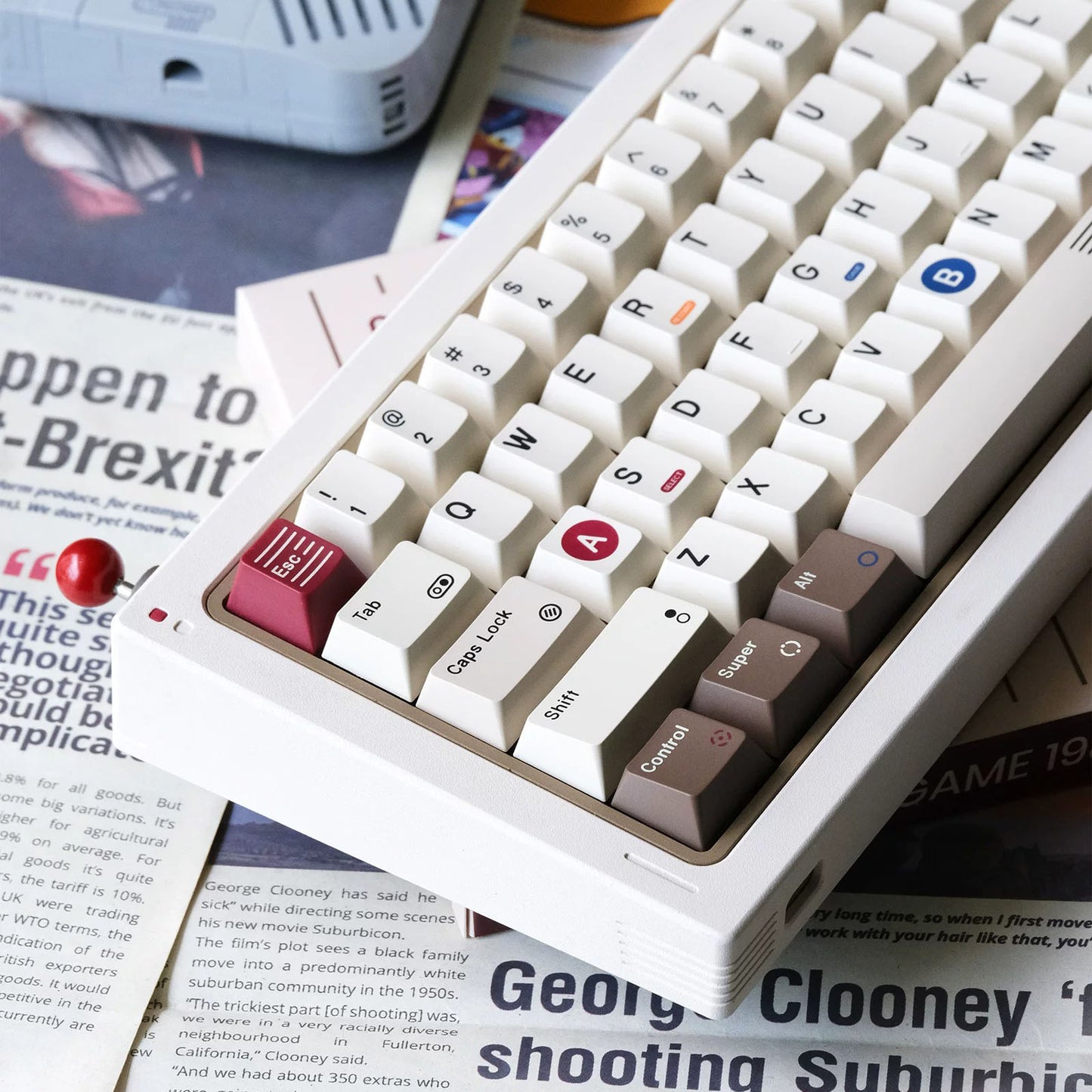80Retros GAME 1989 Heritage Keycap Set, Cherry Profile, PBT Key Cap Set
