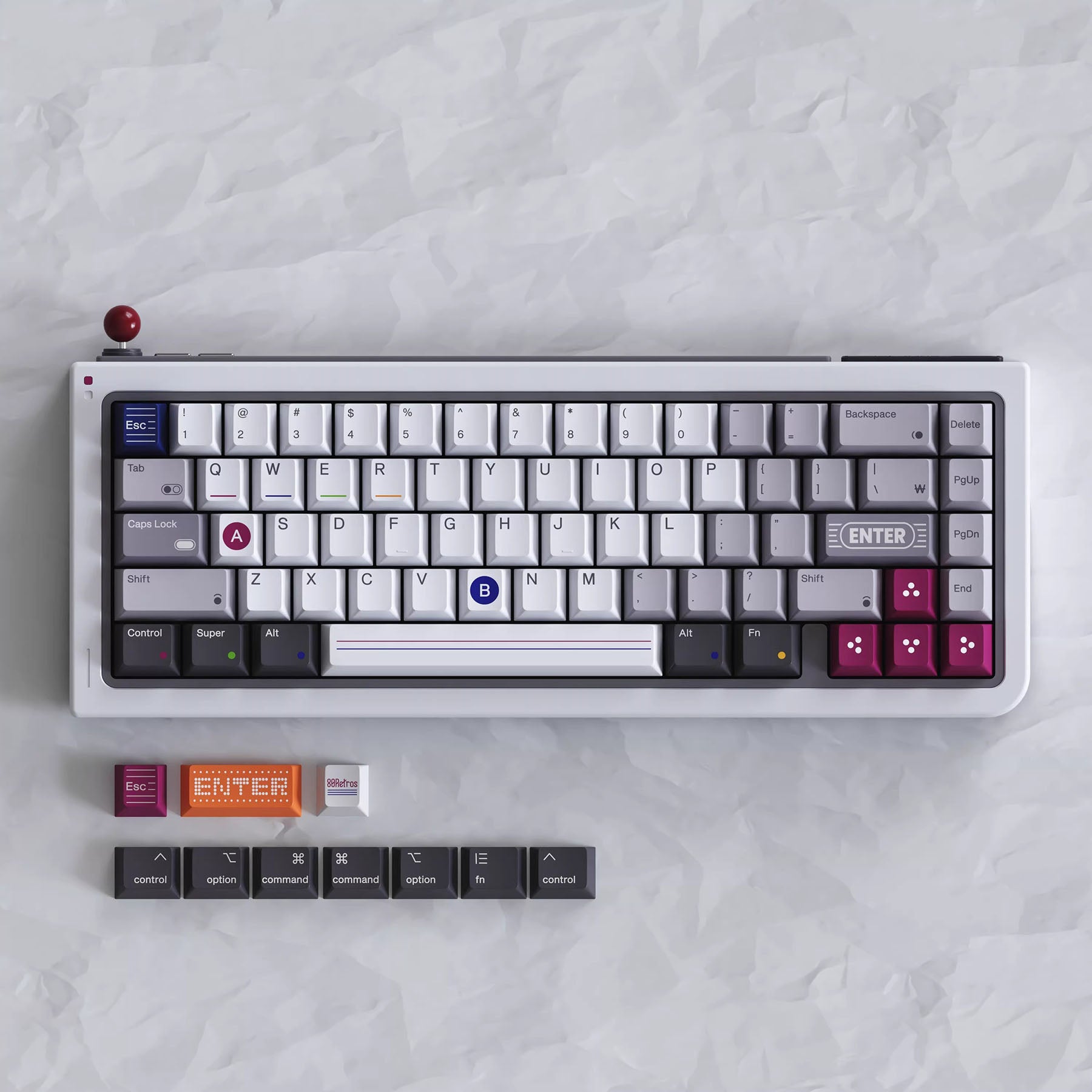 80Retros GAME 1989 65 (GB65) Mechanical Keyboard – Nouvolo