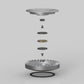 GDK Lab Anodized CNC Aluminum Screw Tray