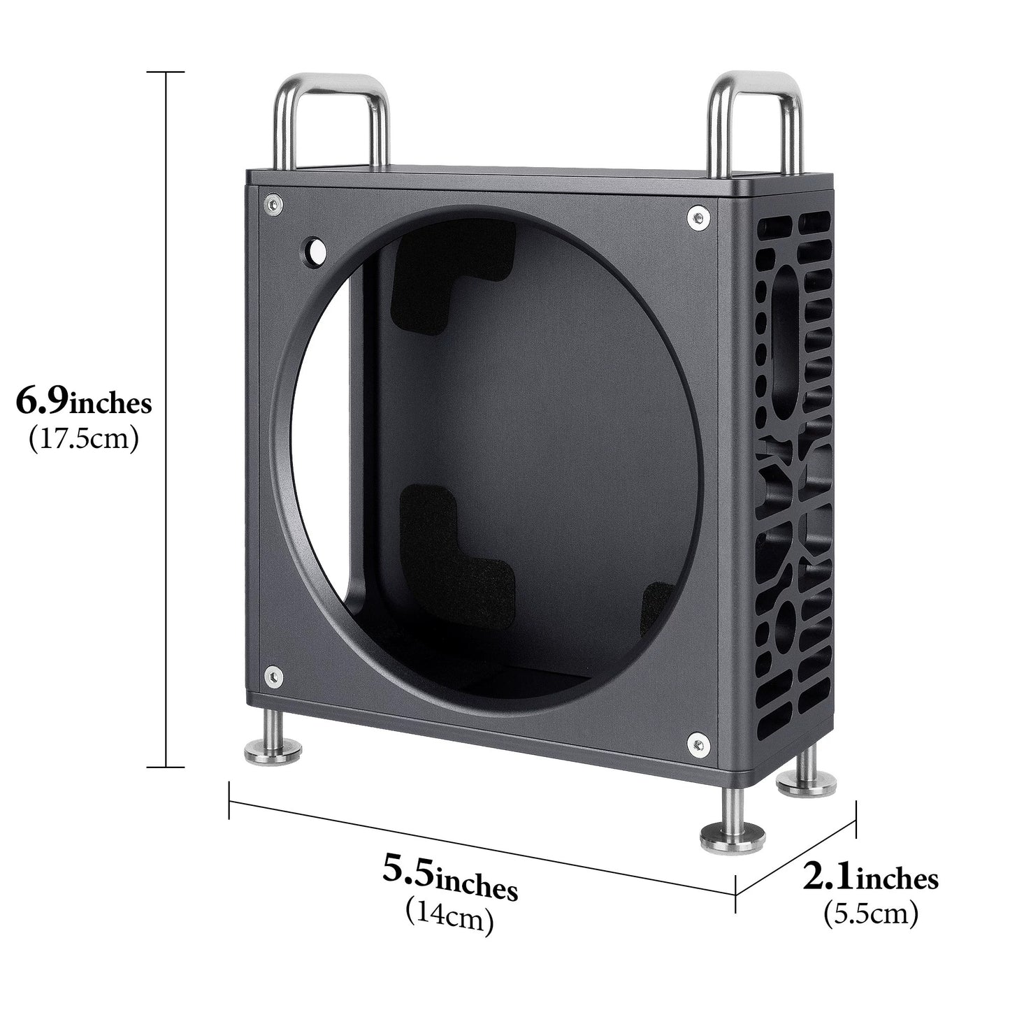 CNC Aluminum Case for 2024 Mac Mini M4