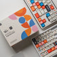 WUkds Geometry Keycap Set, Cherry Profile, Dye Sub PBT Key Cap