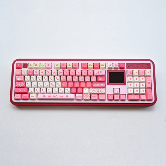 Gift100 Custom Mechanical Keyboard Barebone with Screen