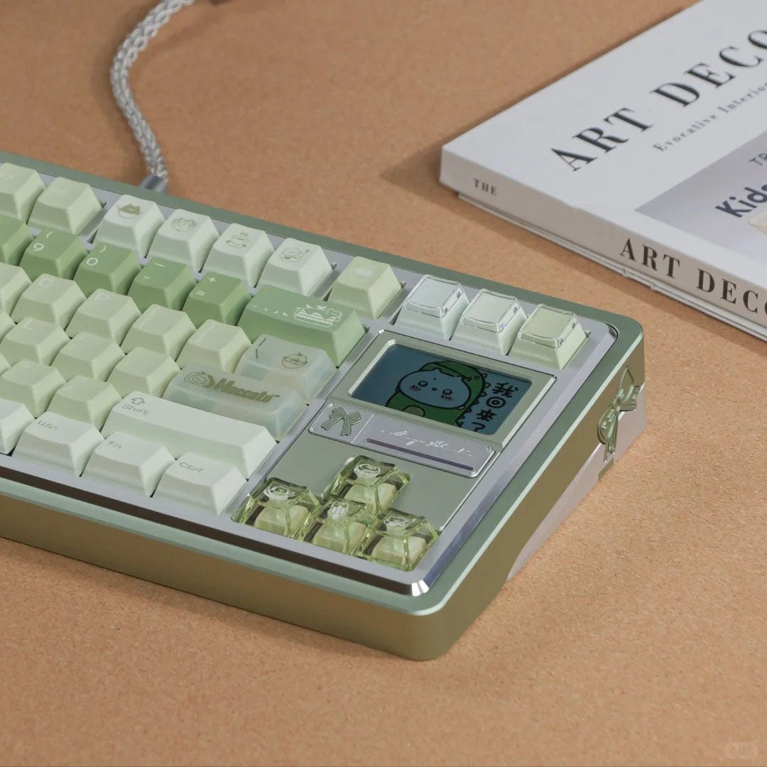 Gift80 Mechanical Keyboard Barebone with LCD Screen