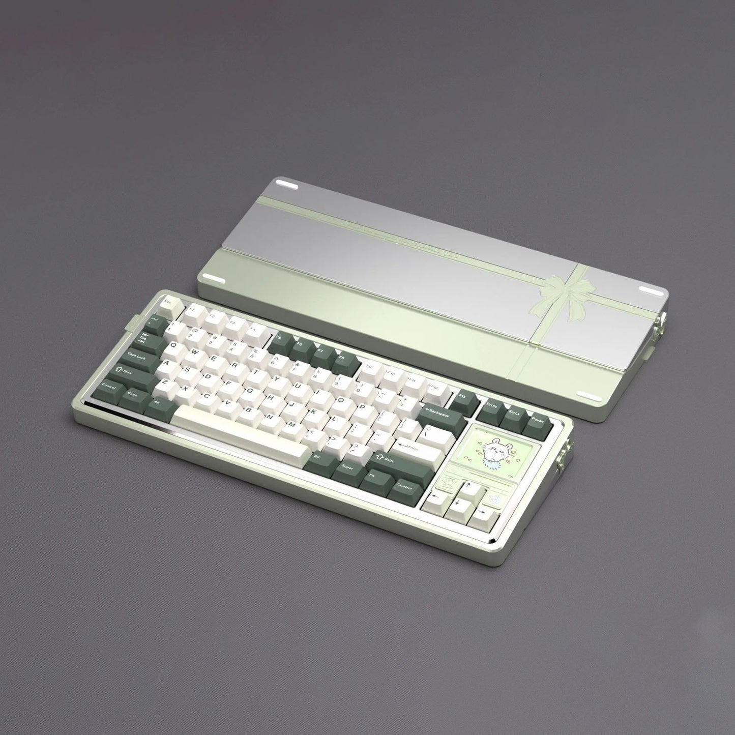 Gift80 Mechanical Keyboard Barebone with LCD Screen
