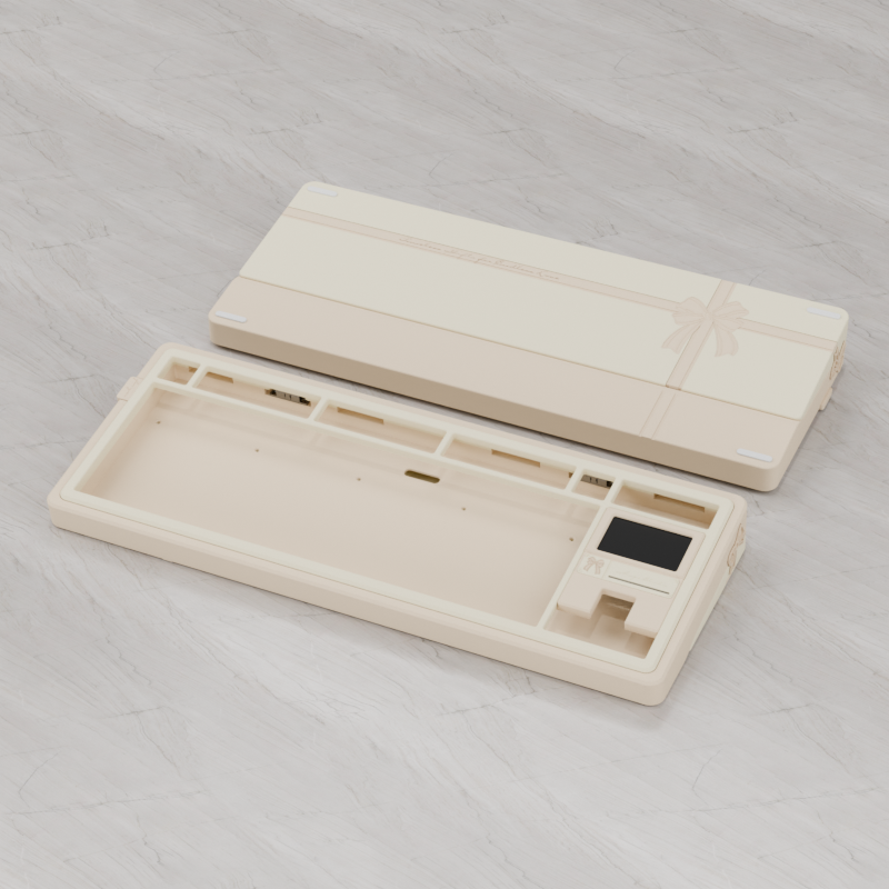 Gift80 Mechanical Keyboard Barebone with LCD Screen