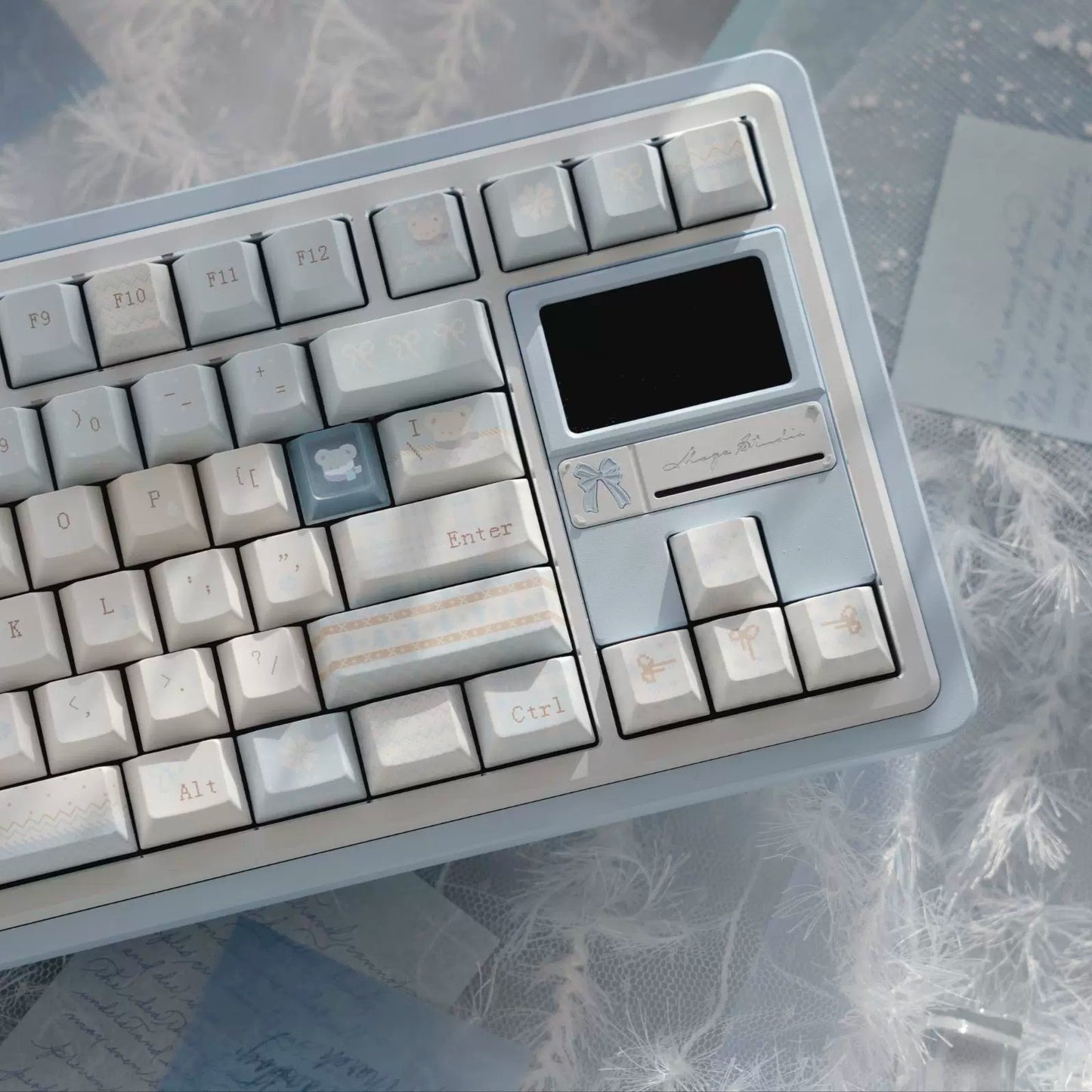 Gift80 Mechanical Keyboard with LCD Screen