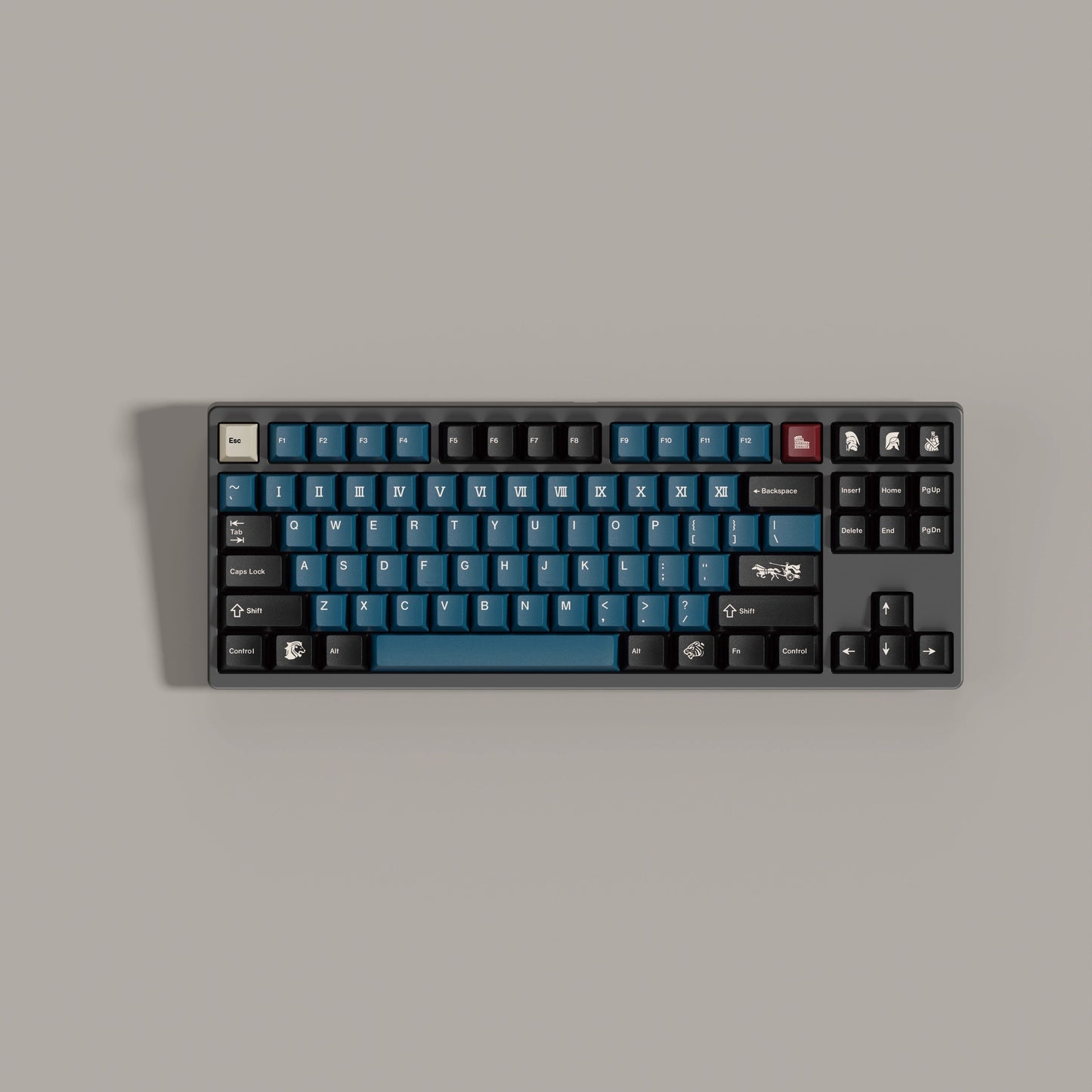 GMK Gladiator Keycap Set, Cherry Profile, Dye Sub PBT Key Cap – Nouvolo