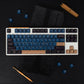 GMK Blue Samurai Keycap Set, Cherry Profile, PBT Dye Sub Key Cap