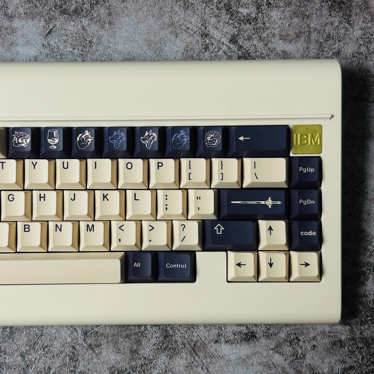GMK Dragon Witch Keycap Set, Cherry Profile, Dye Sub PBT