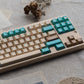 GMK Earth Tones Keycap Set, Cherry Profile, PBT Dye Sub Key Cap