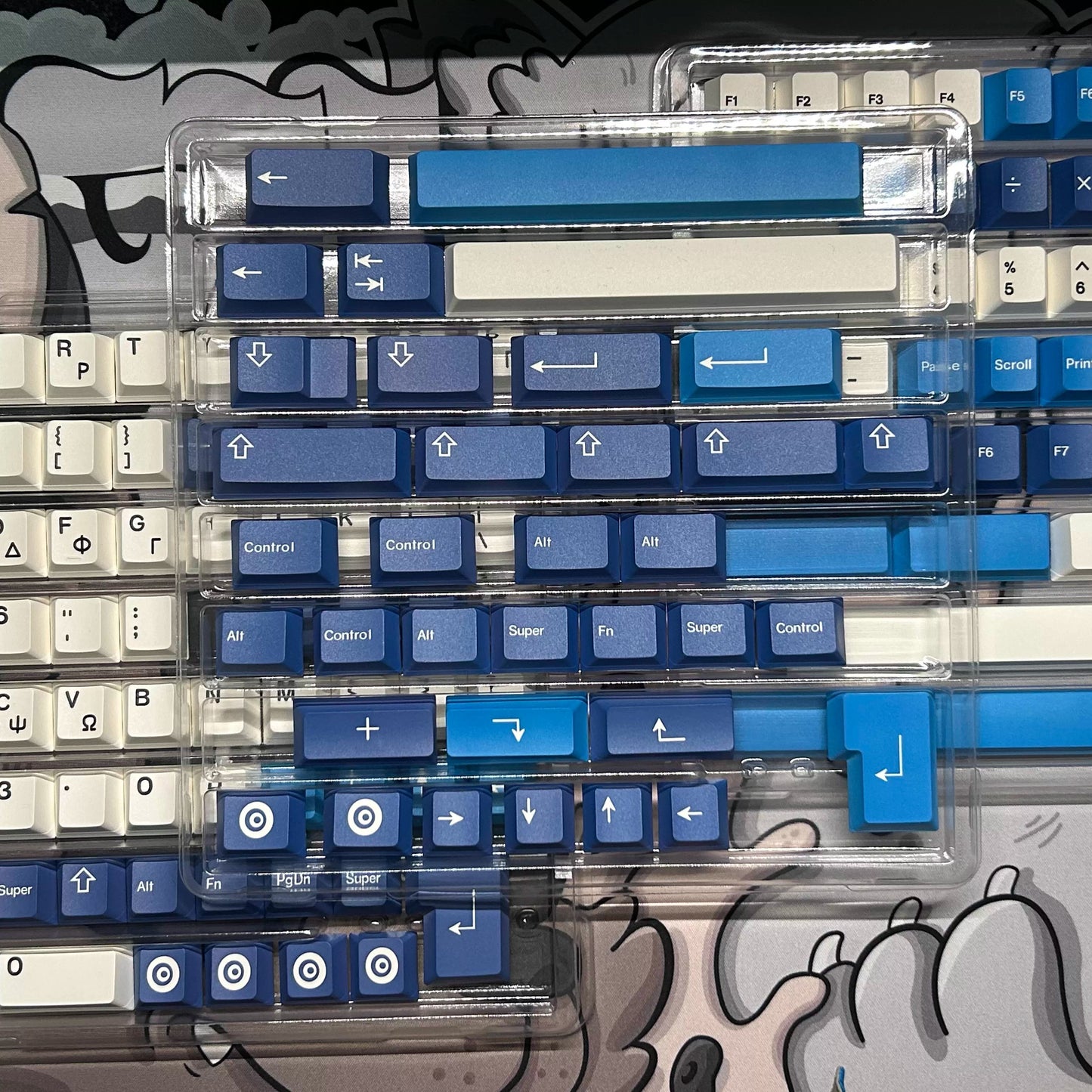 GMK Evil Eye Keycap Set, Cherry Profile, Dye Sub PBT