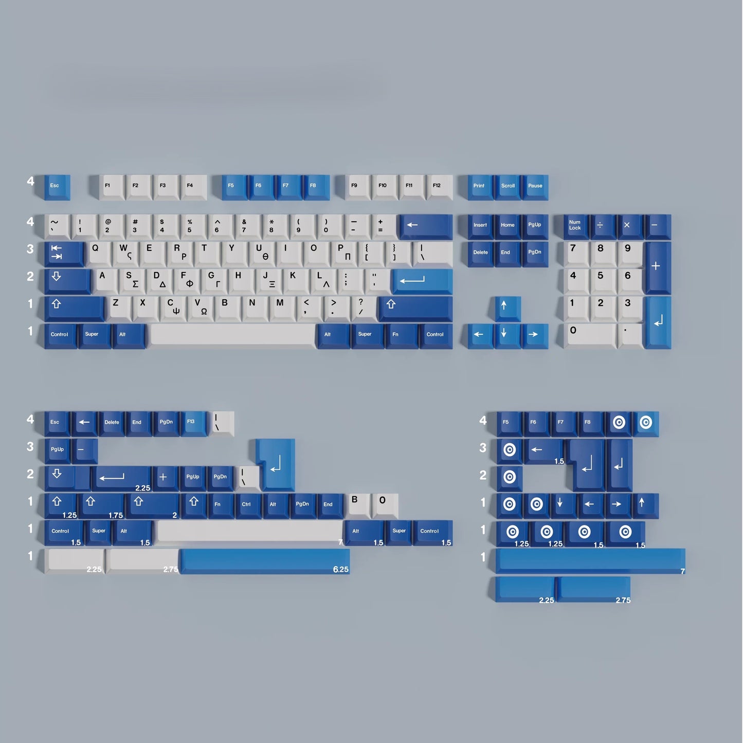 GMK Evil Eye Keycap Set, Cherry Profile, Dye Sub PBT