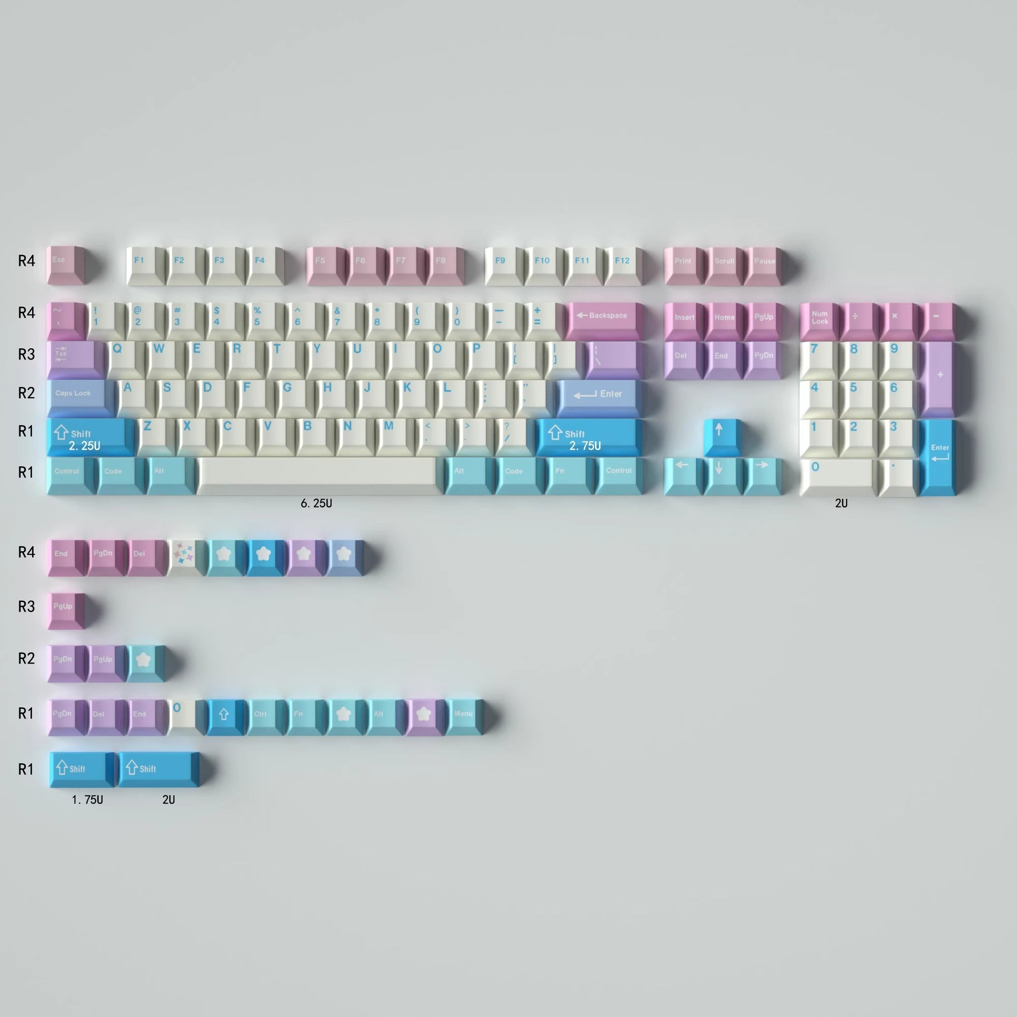 GMK Fairy Keycap Set - Thumbnail 2