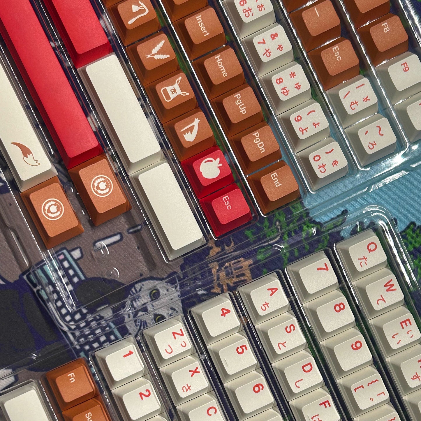 GMK Harvest Keycap Set, Cherry Profile, Dye Sub PBT