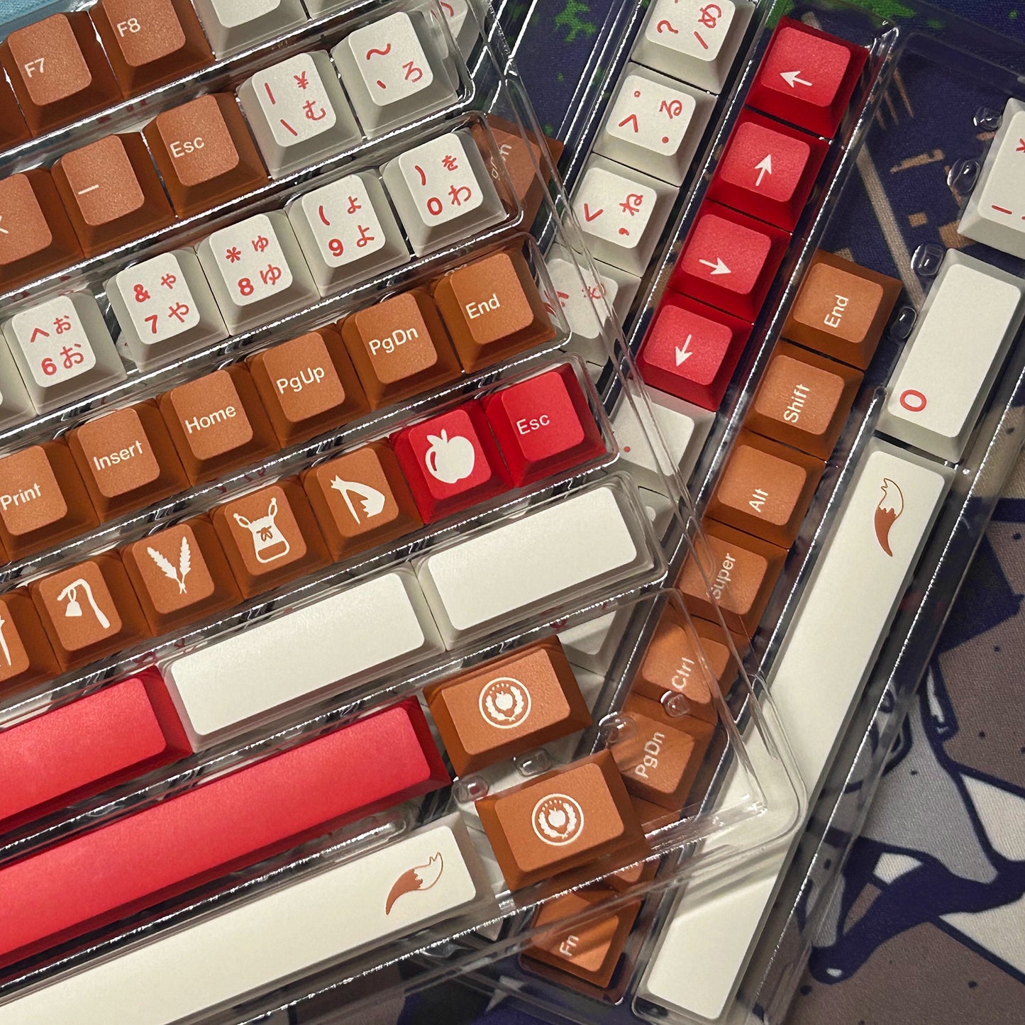 GMK Harvest Keycap Set, Cherry Profile, Dye Sub PBT