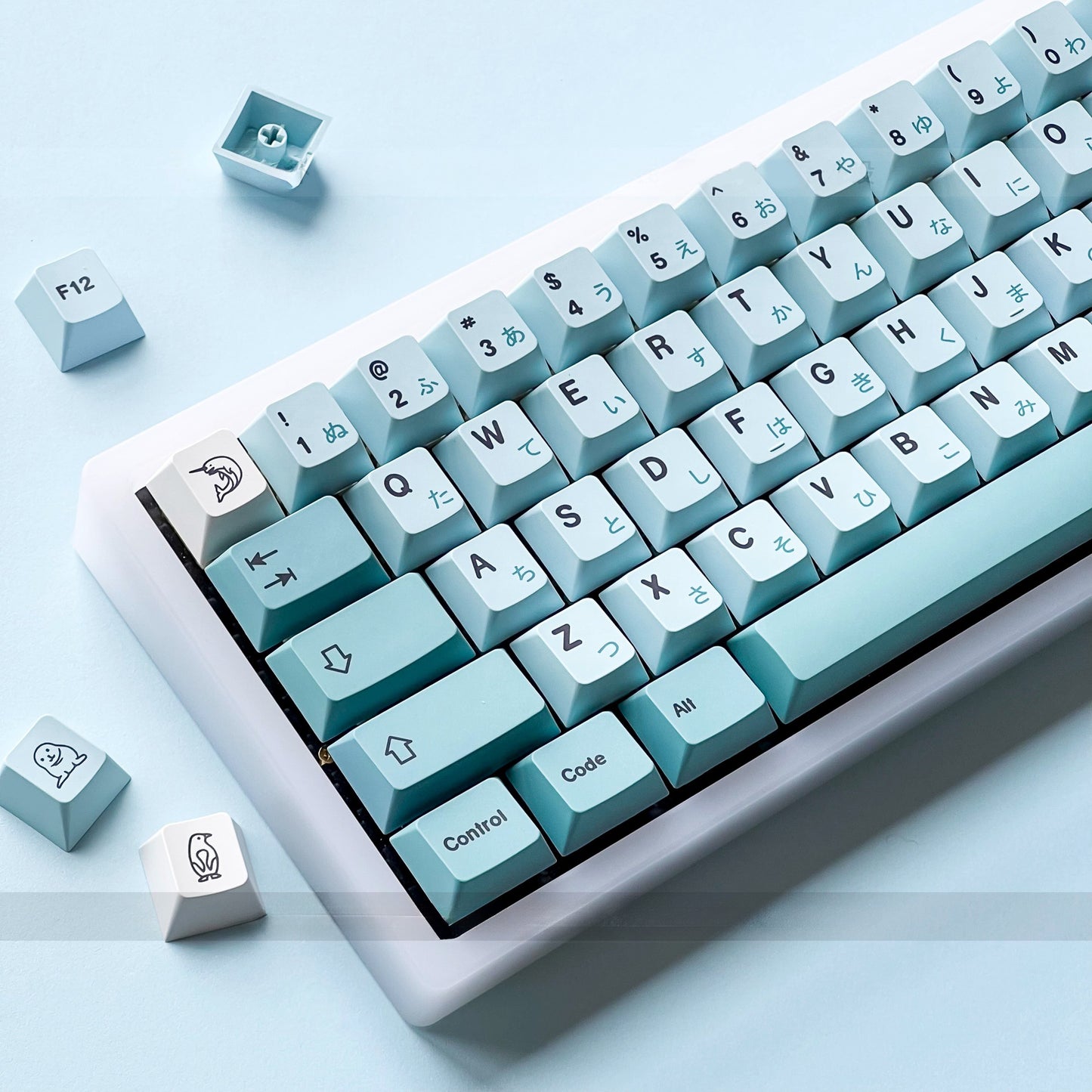 GMK Iceberg Keycap Set, Cherry Profile, Dye Sub PBT