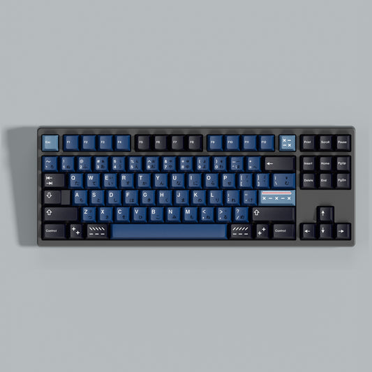 GMK Indigo Keycap Set, Cherry Profile, Dye Sub PBT