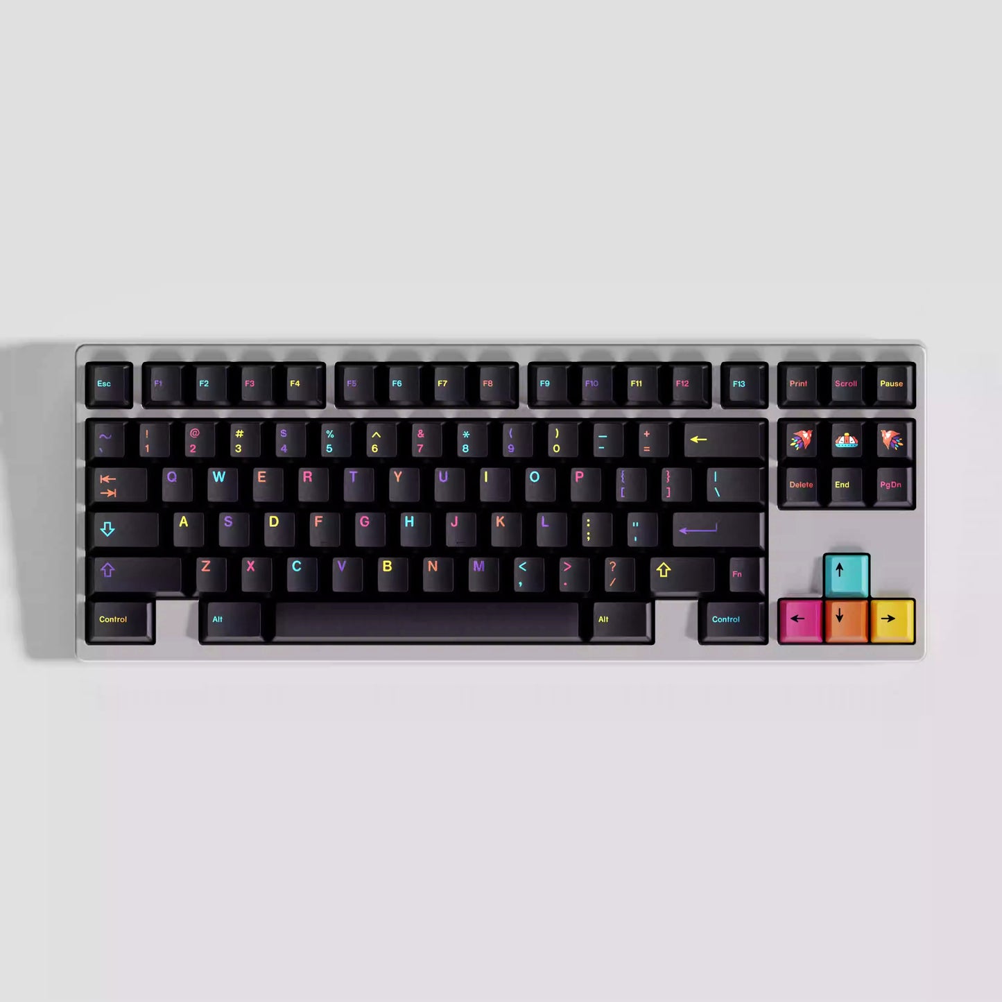 GMK Mictlan Keycap Set, Cherry Profile, PBT Dye Sub Key Cap