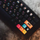 GMK Mictlan Keycap Set, Cherry Profile, PBT Dye Sub Key Cap