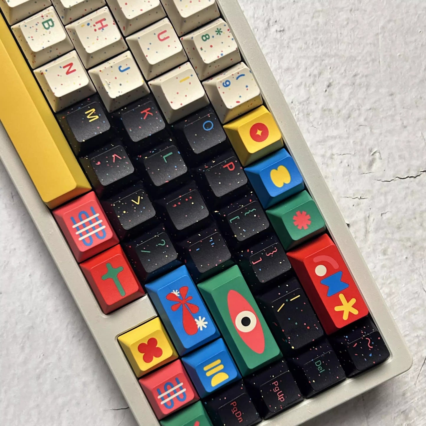 GMK Motif Keycap Set, Cherry Profile, Dye Sub PBT Key Cap