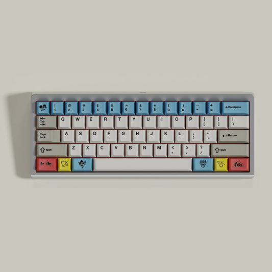 GMK Rubrehose Keycap Set, Cherry Profile, Dye Sub PBT Key Cap