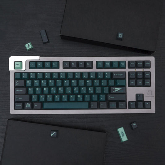 GMK Terror Below Keycap Set, Cherry Profile, PBT Dye Sub Key Cap