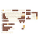GMK Tiramisu Keycap Set, Cherry Profile, PBT Dye Sub Key Cap