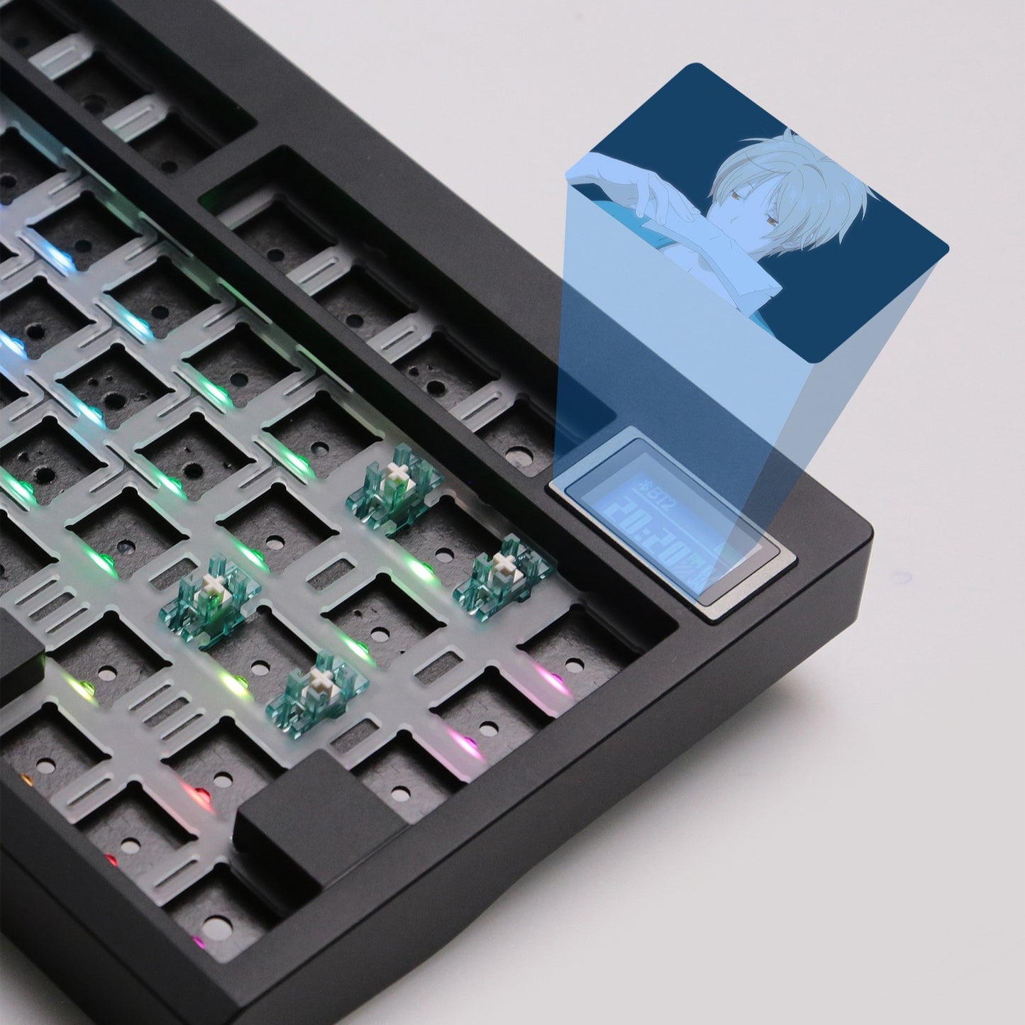 Zuoya GMK81 Mechanical Keyboard with LED Screen