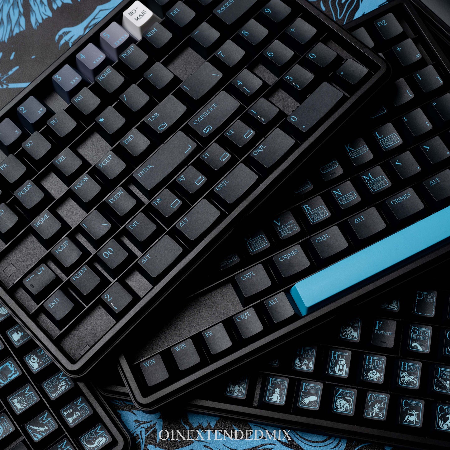 Fantastic Beasts, The Crimes of Grinderwald Keycap Set, Cherry Profile, Dye Sub PBT