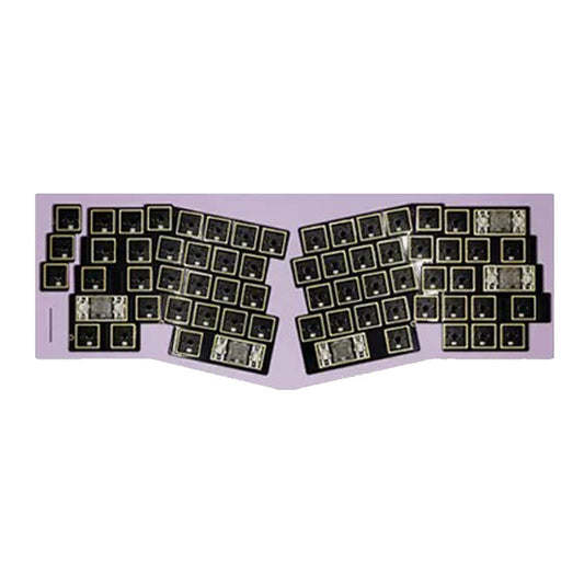 GX67 Alice Aluminum Mechanical Keyboard Barebone - Purple