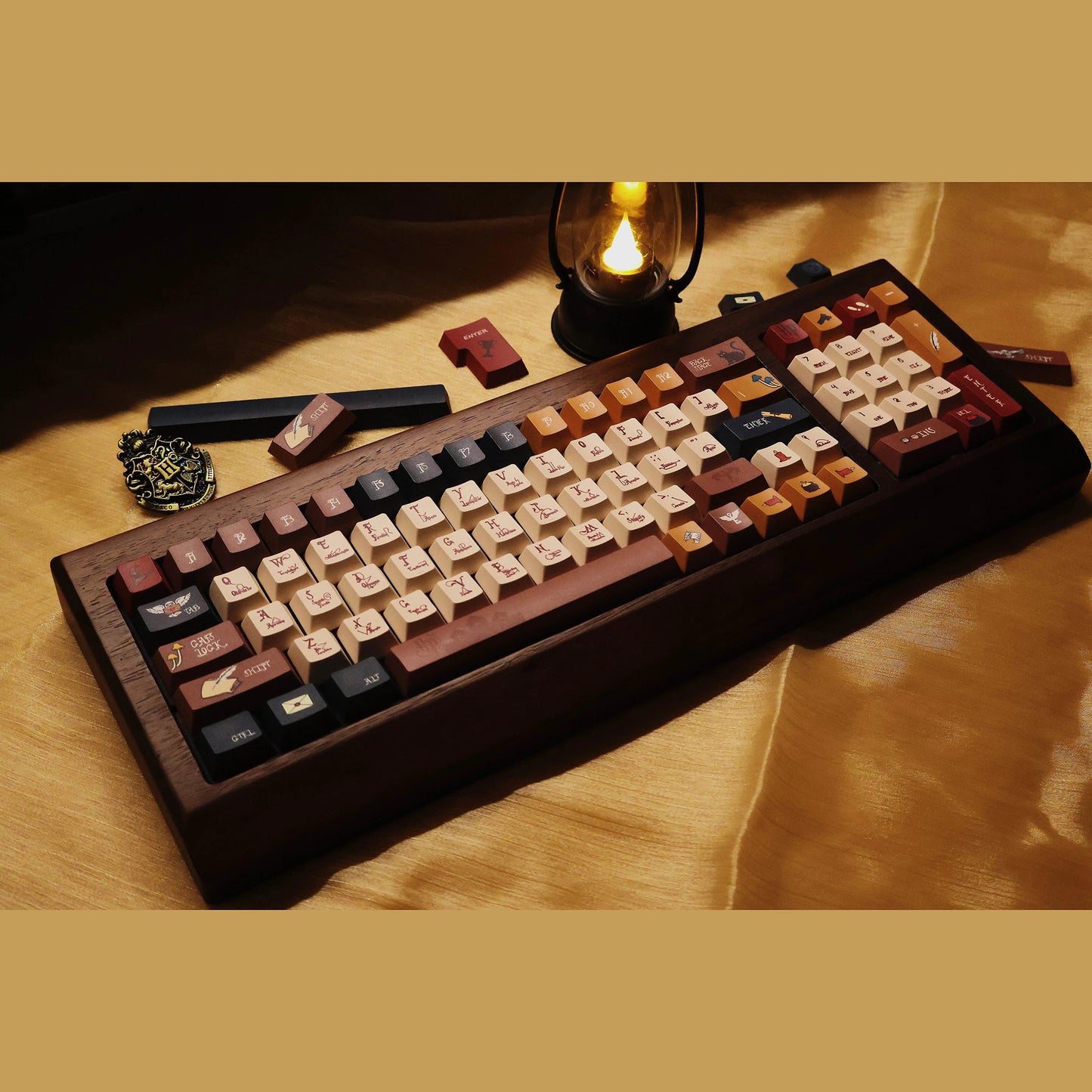 Harry Potter Retro Cute Keycap Set, Cherry Profile, Dye Sub PBT Key Cap